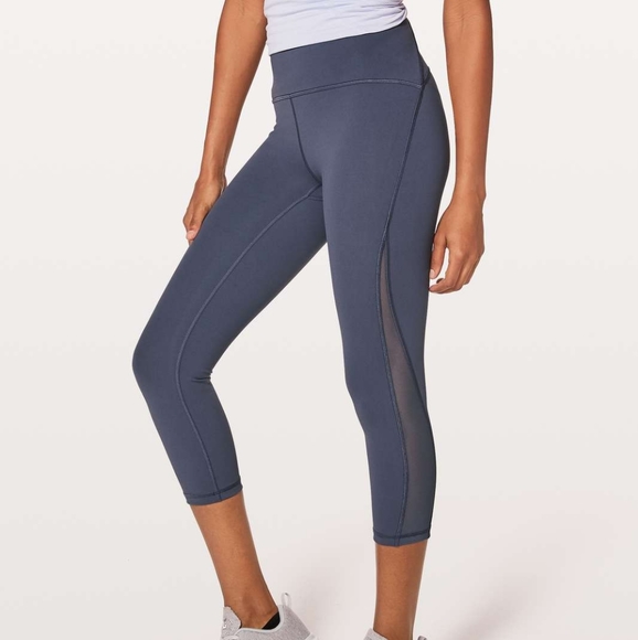 LULULEMON TRAIN TIME CROP LEGGING SIZE 4